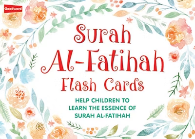 Surah al-Fatihah Flash Cards By Tajwar Hasan